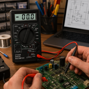 Digital LCD Multimeter Tester